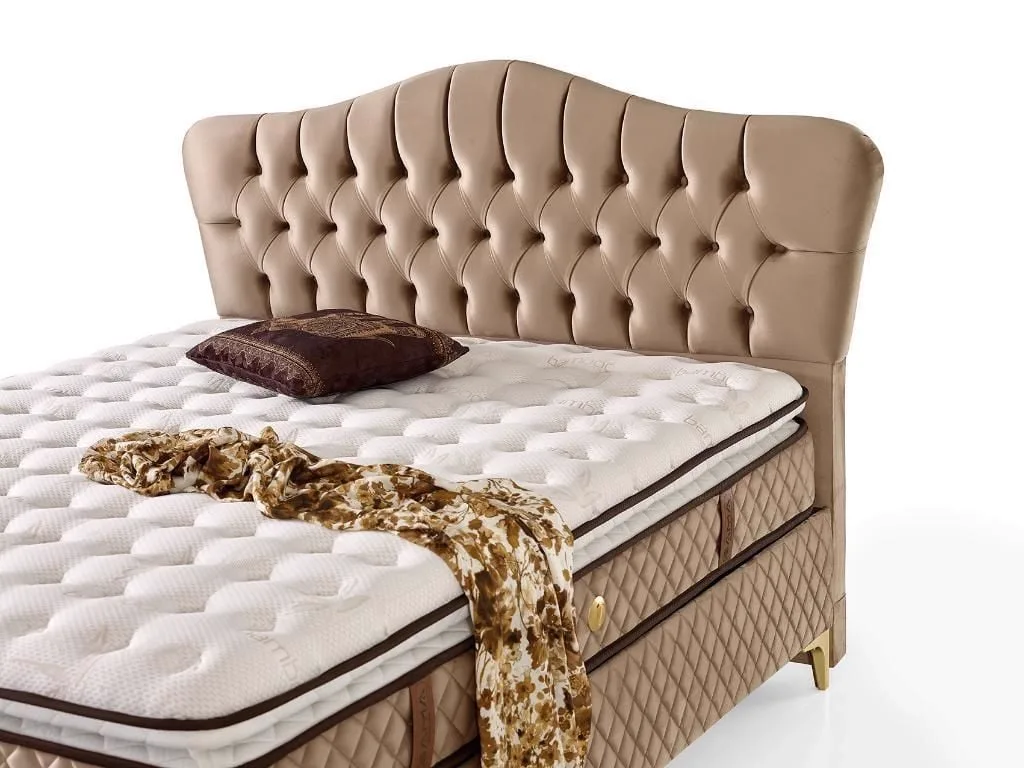 MD Monza 100x200 Single Divan Base and Headboard Set GM1162