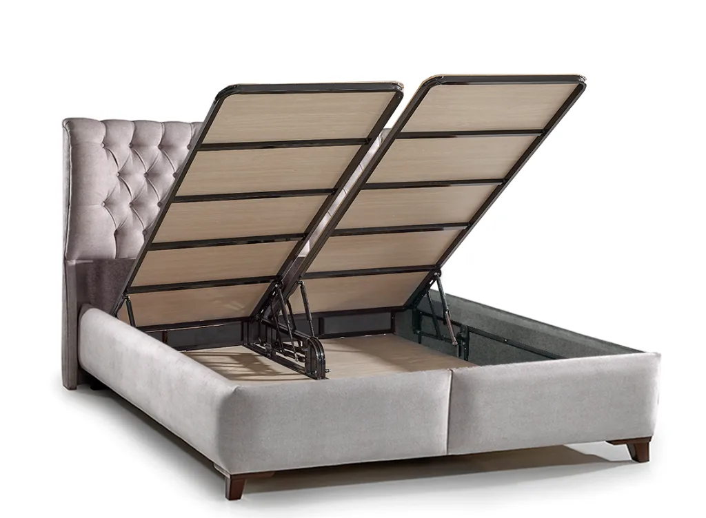 MD Hermes 200x200 Double Divan Base and Headboard Set GM1105