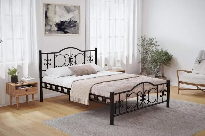 Struttura letto in metallo Pero 100x200 ARM110a