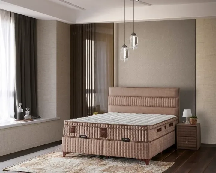 Master 90x190 Single Mattress, Divan Base, Headboard Set PV218