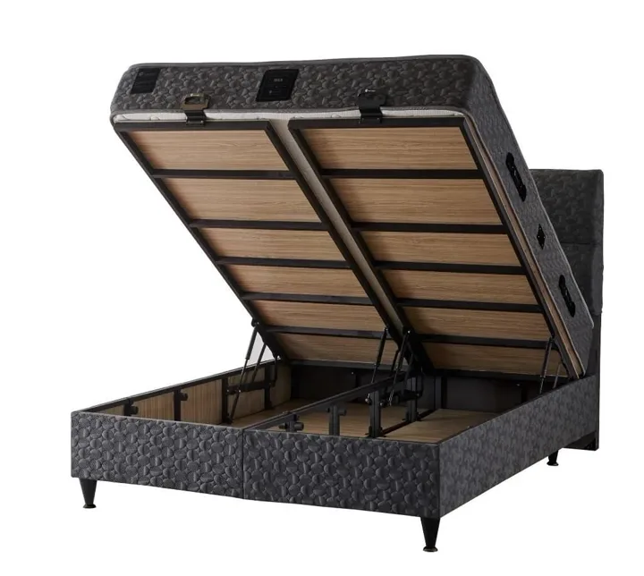 Dia 160x200 Double Divan Base and Headboard Set PV214