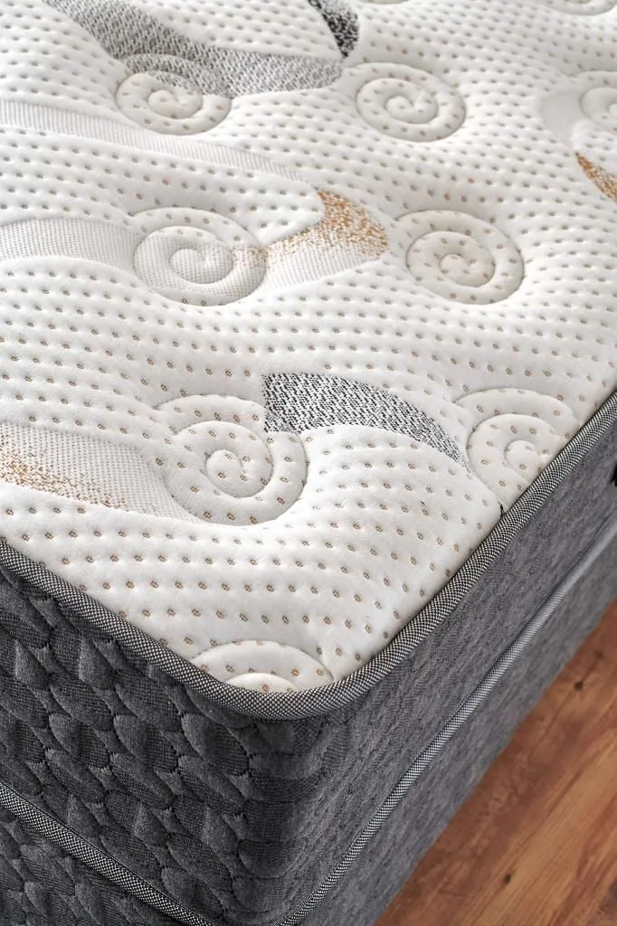 Dia 150x200 Double Mattress, Divan Base, Headboard Set PV213