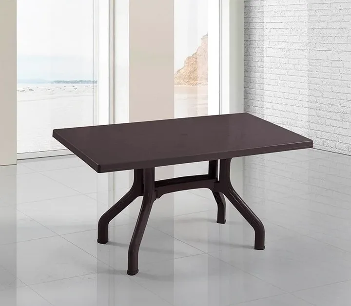 MD 70X120 Fixed-Leg Plastic Table, Coffee SHM365A