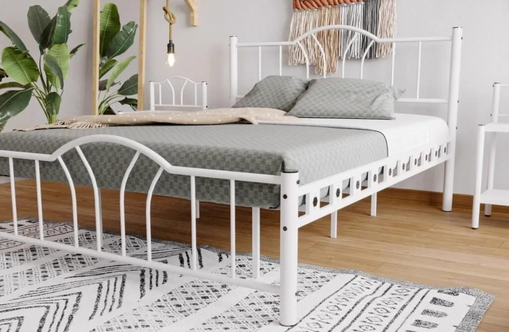 Bella Metal Bedstead 160x200 ARM145 White