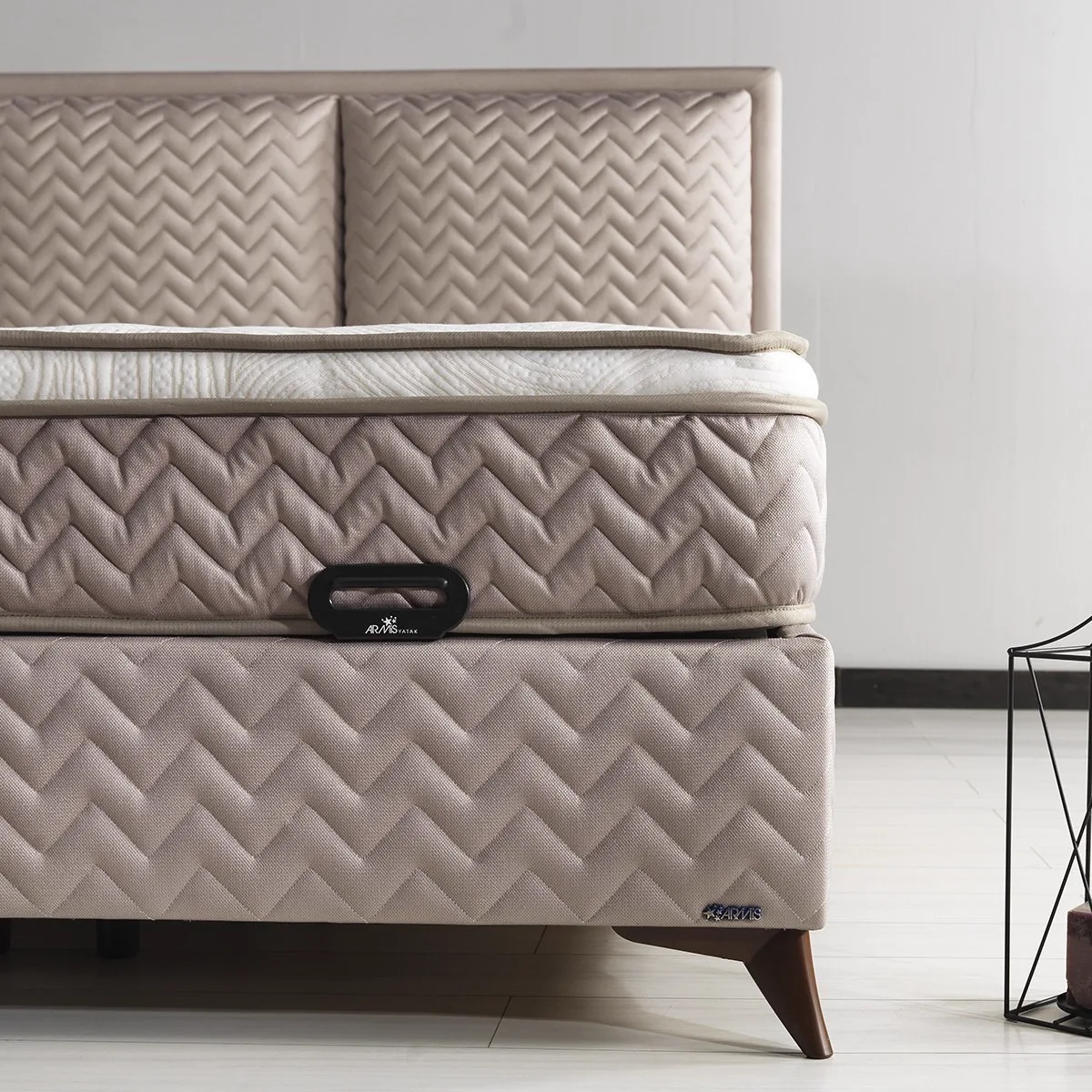 Cozy 200x200 Mattress, Divan Base & Headboard Set