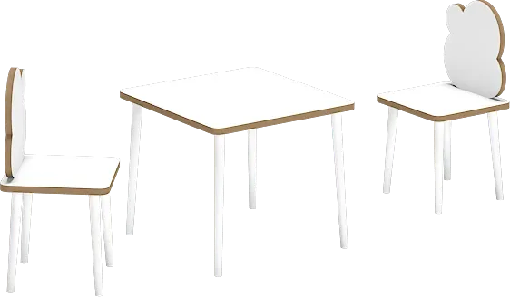 Montessori Table and Chair Set WD8100