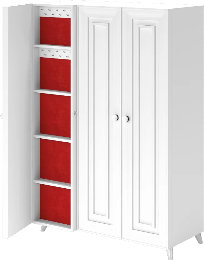 Helen 3-Door Mirrored Cabinet WD27009