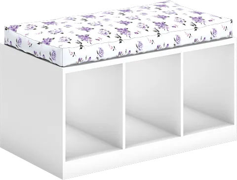 Helen Pouffe with Shelf WD27170