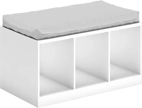 Hanzade Pouffe with Shelf WD21170