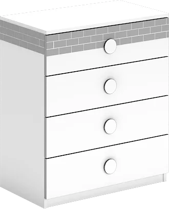 Picasso 3-Door Park Children's Room Set WD3322