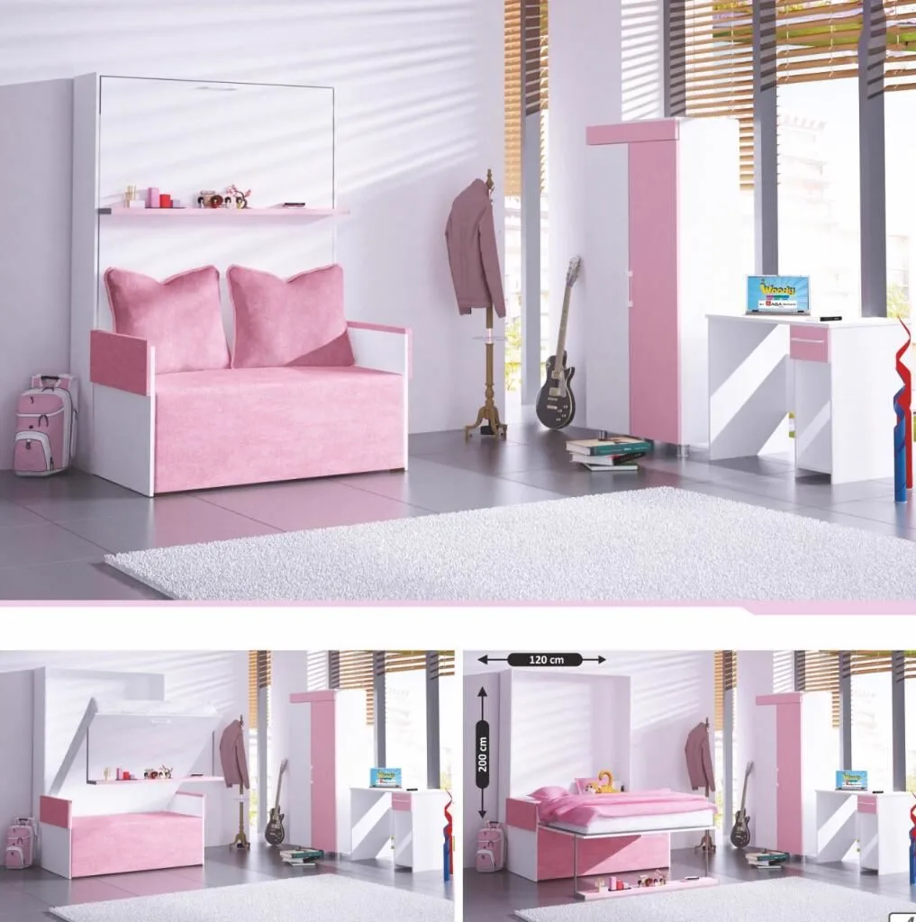 Kucuk Dunyam 2-Seat Children's Room Set WD17217