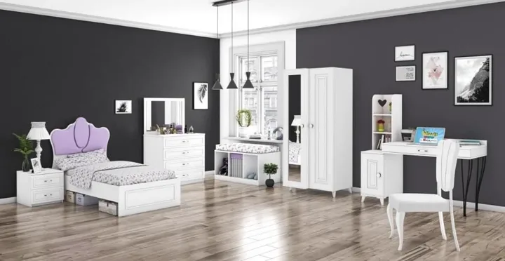 Helen 2-deurs jeugdkamer set WD27132