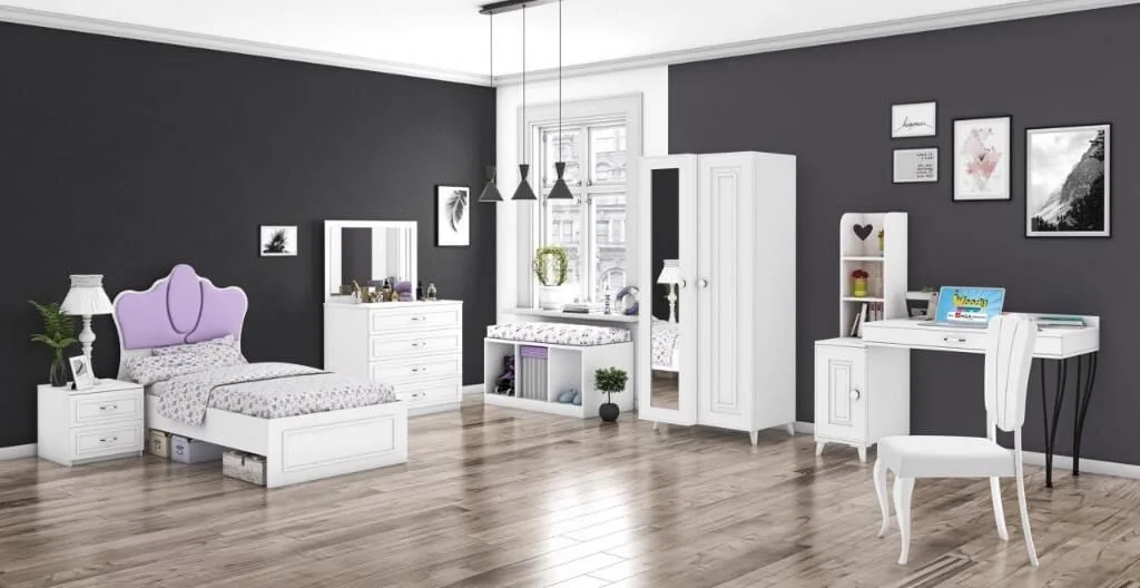 Helen 2-deurs jeugdkamer set WD27132