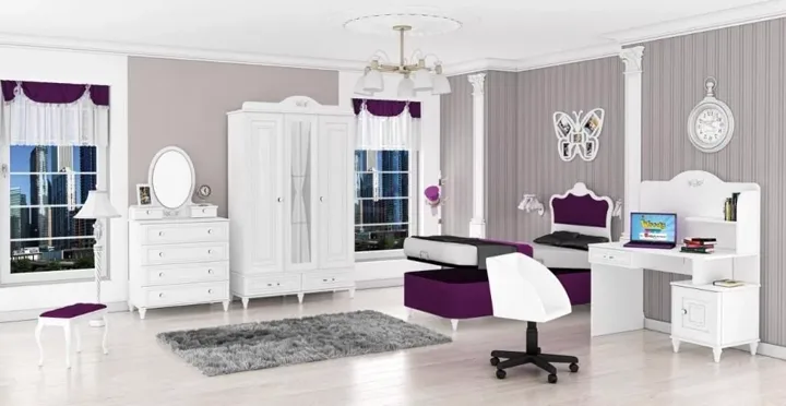 Diana 3-Door Youth Room Set WD22131