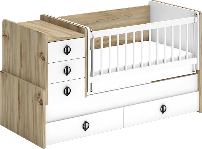 Ensemble chambre de bébé Beyzade 2 portes WD12126