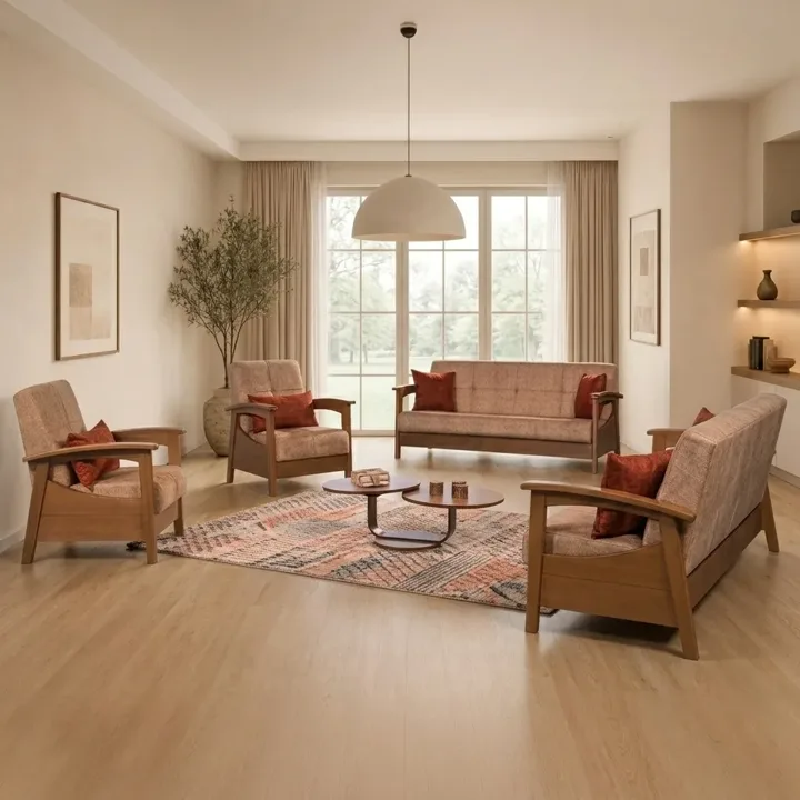 Acelya 2 Scandinavian Sofa Set MDN101