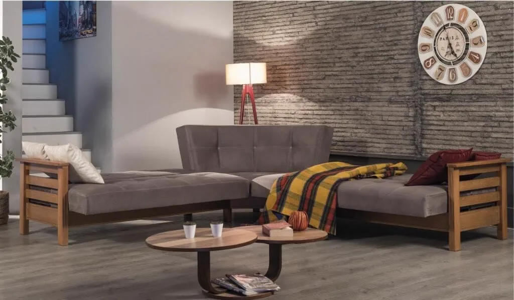 MD Royal 2 Scandinavian Corner Sofa MDN104