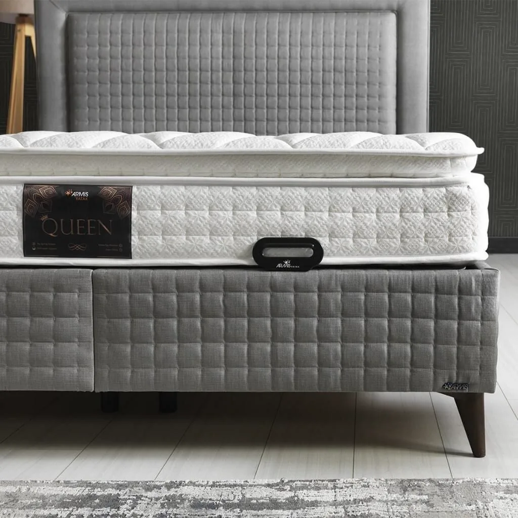 Viva 160x200 Double Mattress, Divan Base, Headboard Set