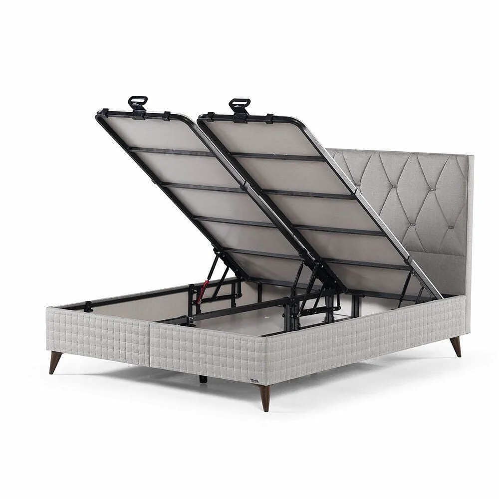 Viva 160x200 Double Mattress, Divan Base, Headboard Set