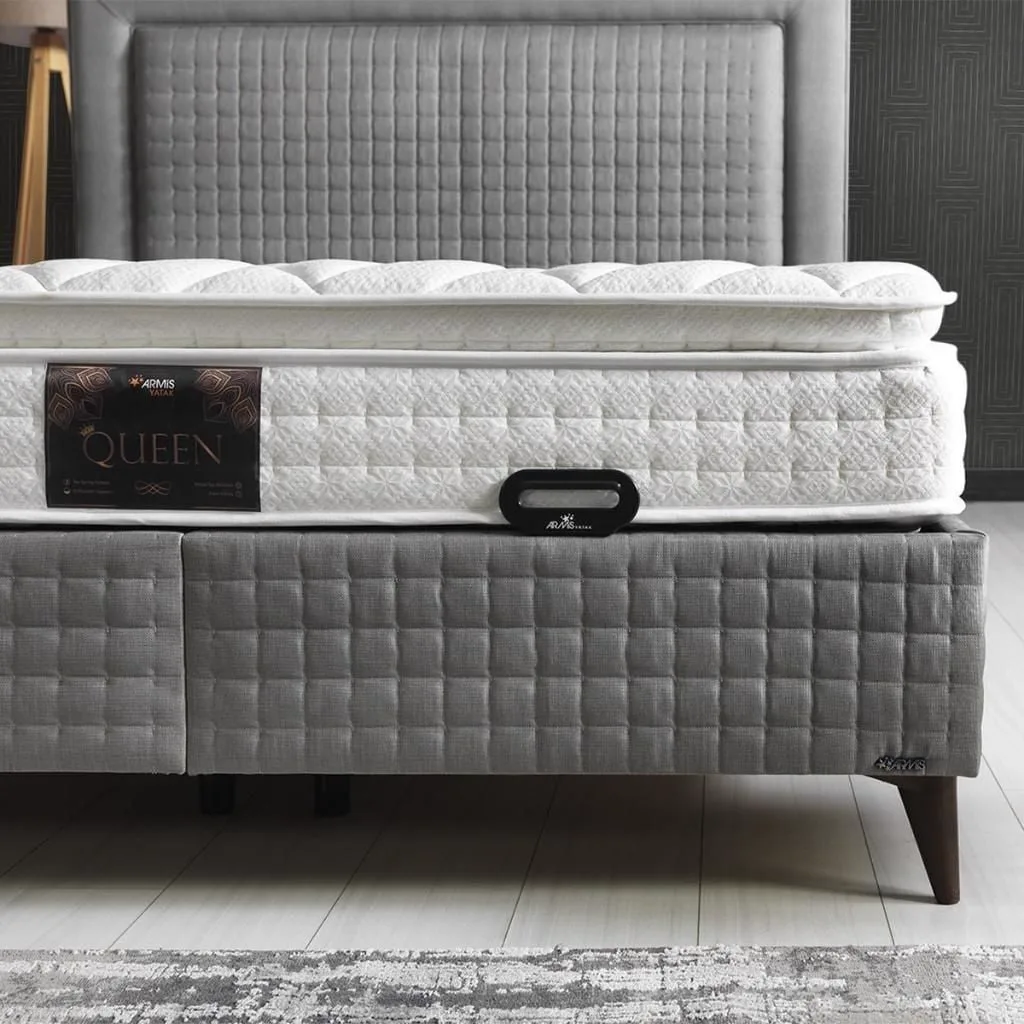 Viva 150x200 Double Mattress, Divan Base, Headboard Set