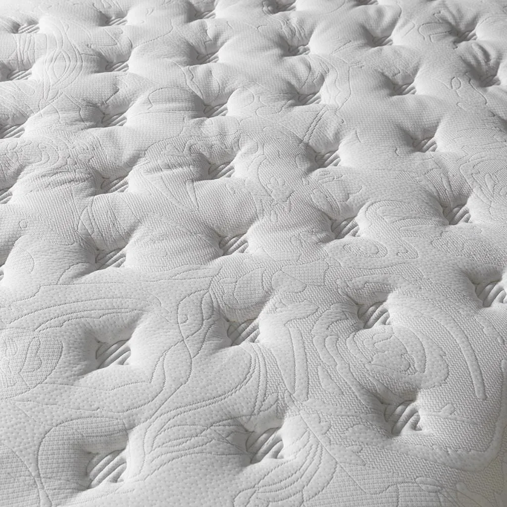 Armis Marissa Anthracite 150x200 Double Mattress, Divan Base, Headboard Set