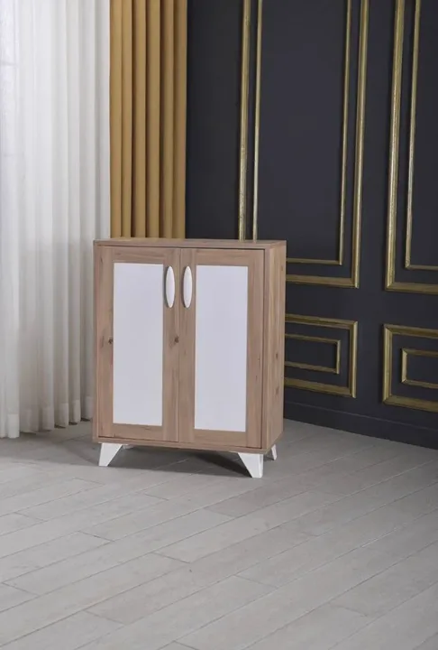 MD Eco Atlantic Pine Shoe Cabinet U808