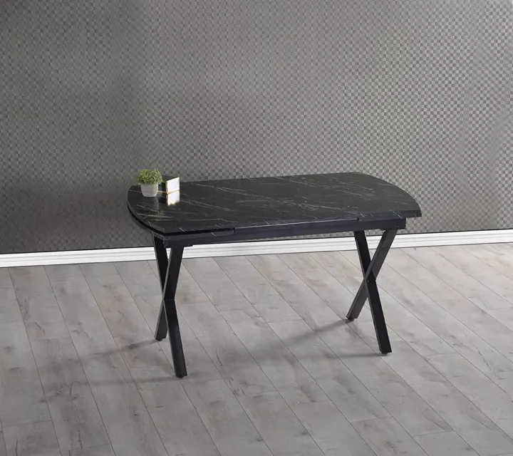 MD Royal Black Marble Table U164-A