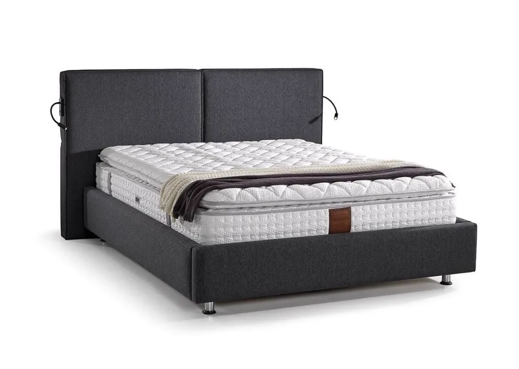 Original Suit 150x200 matelas 2 places, sommier et tête de lit GM102