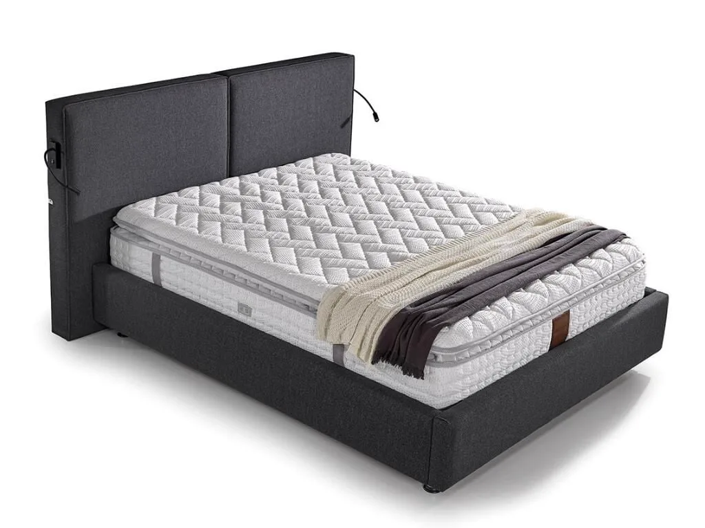Original Suit 150x200 matelas 2 places, sommier et tête de lit GM102