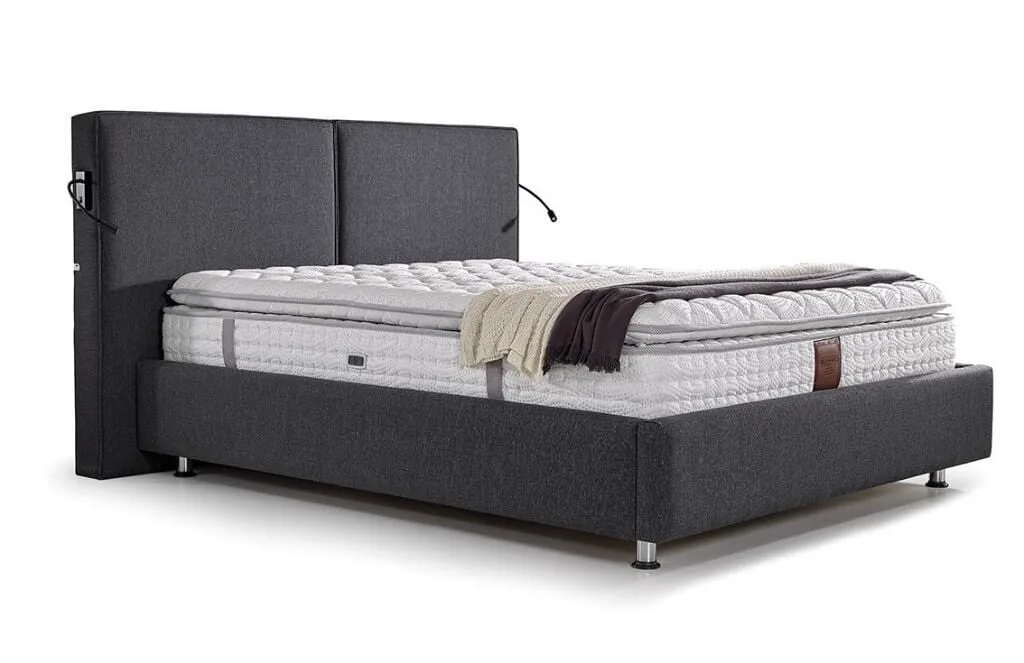 Original Suit 150x200 matelas 2 places, sommier et tête de lit GM102