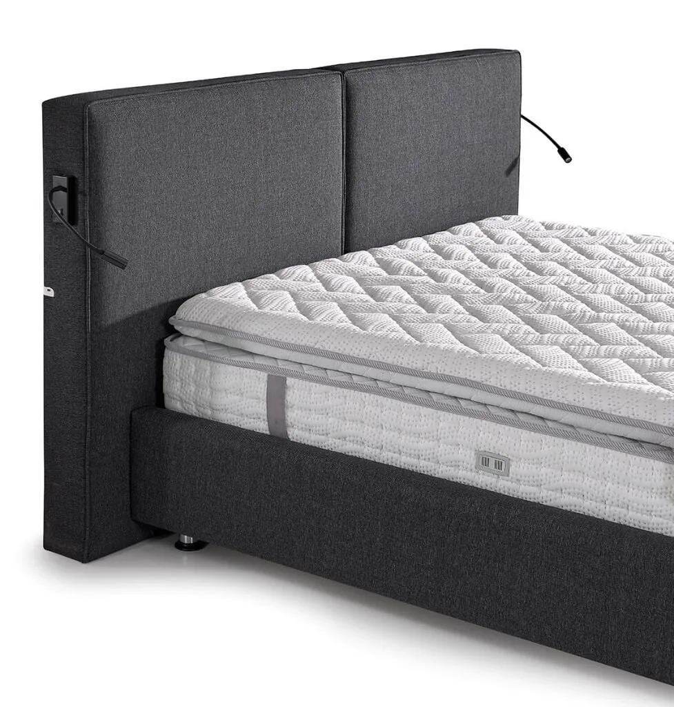 Original Suit 150x200 matelas 2 places, sommier et tête de lit GM102