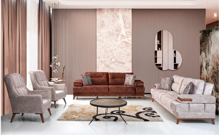 MD Munih Sofa Set EF117