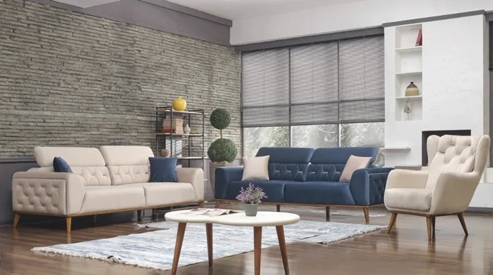 Bugatti Wooden Sofa Set ARG106