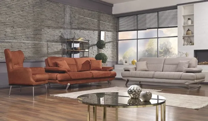 Tarz Metal Sofa Set ARG105