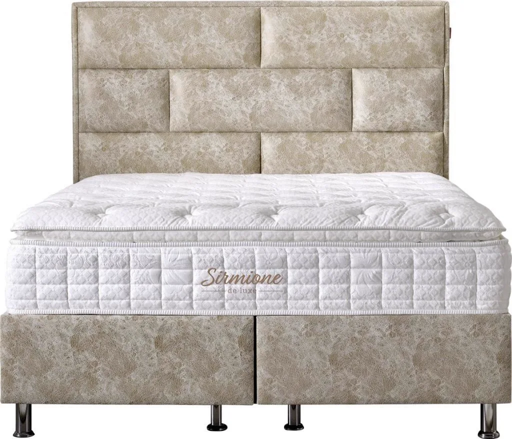 MD Marbella 200x200 Mattress, Divan base, Headboard Set KG1069