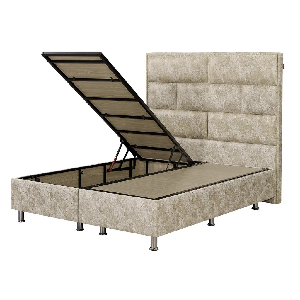 MD Marbella 200x200 Mattress, Divan base, Headboard Set KG1069