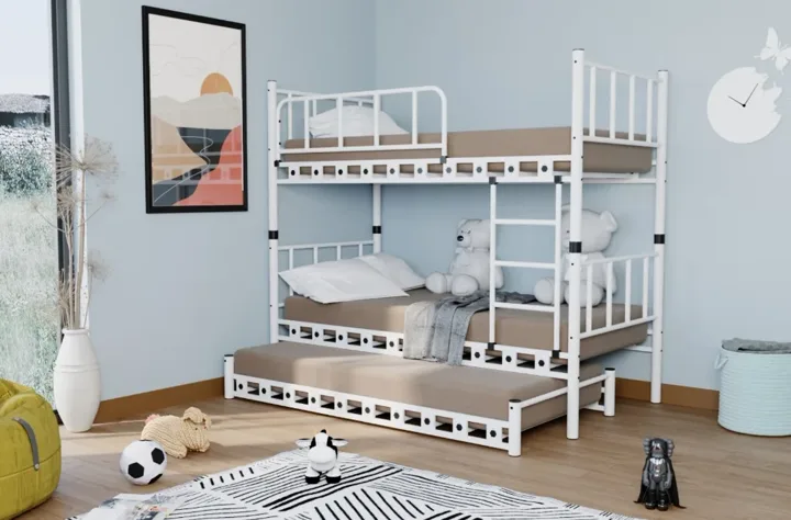 Zambak Trundle Bunk Bed 90x190 ARM037