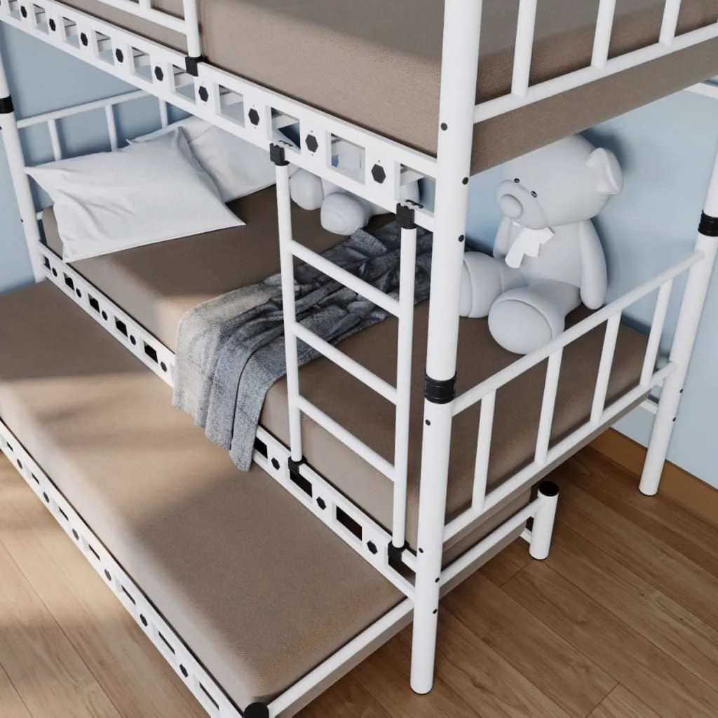 Zambak Trundle Bunk Bed 90x200 ARM038