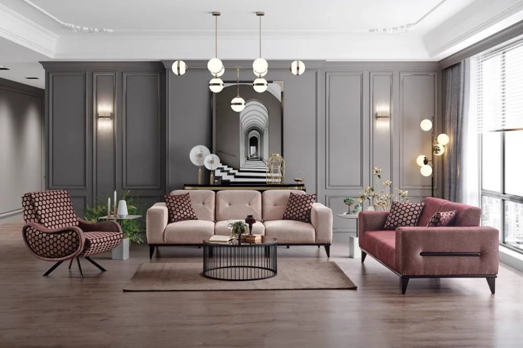 Lucca Sofa Set HD1006