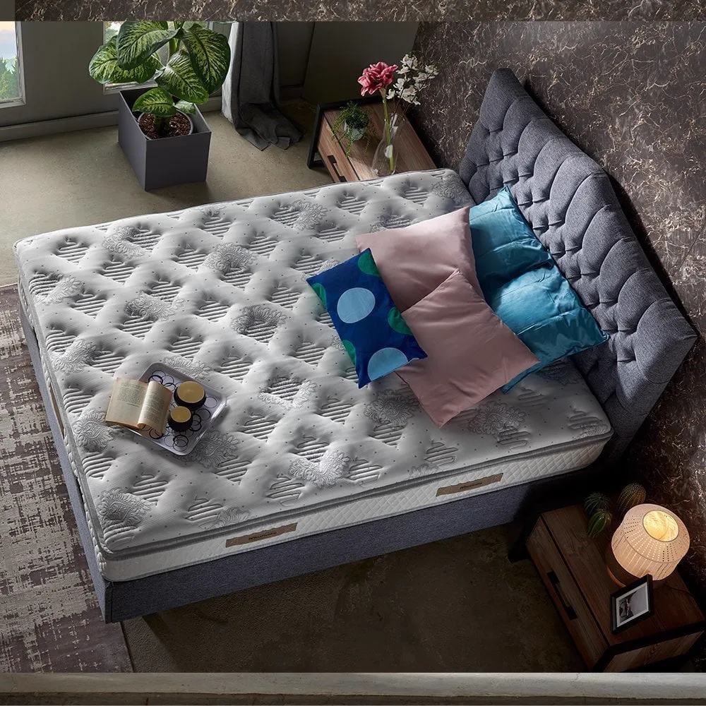Relax 120x200 Single Mattress, Divan Base, Headboard Set PV114
