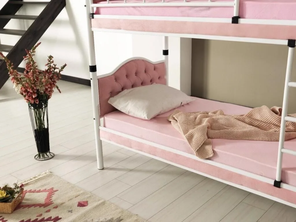 Melis Bunk Bed 90x190 ARM001 Pink