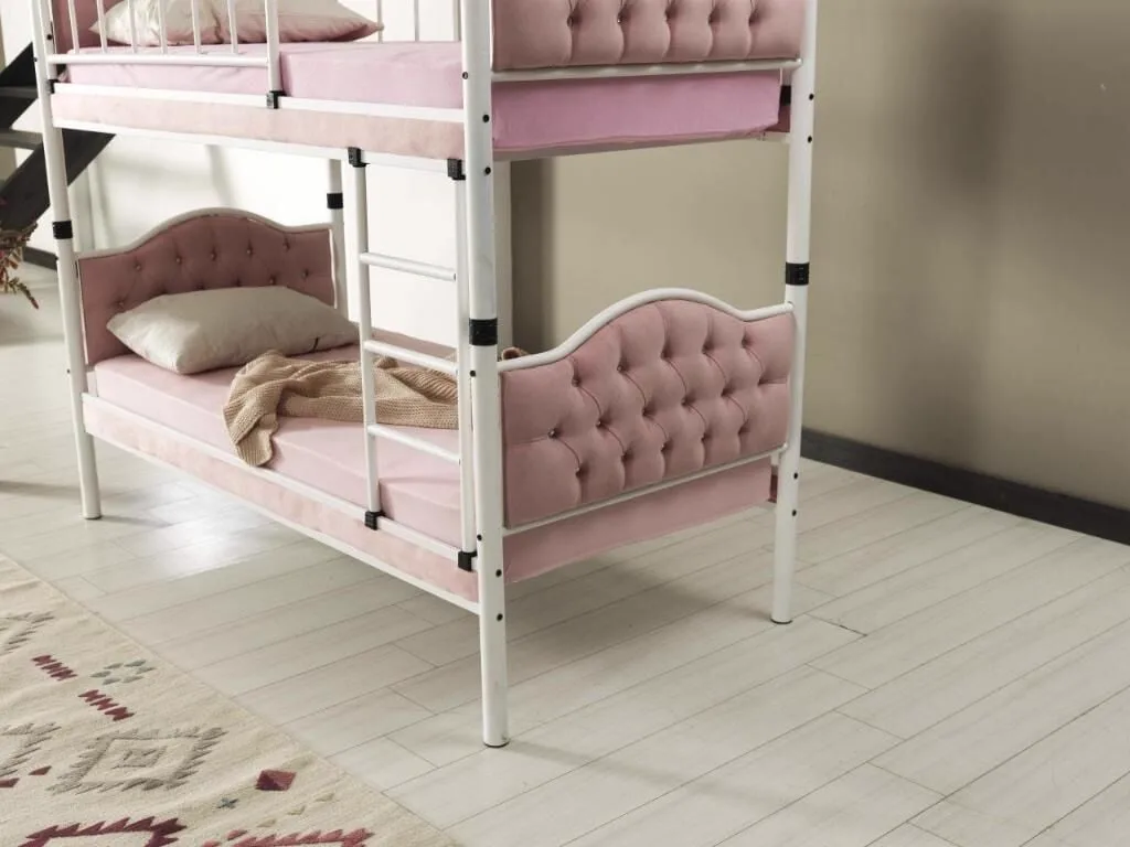 Melis Bunk Bed 90x190 ARM001 Pink
