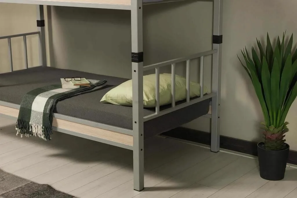 Yurt Metal Bunk Bed 90x200 ARM034 Grey