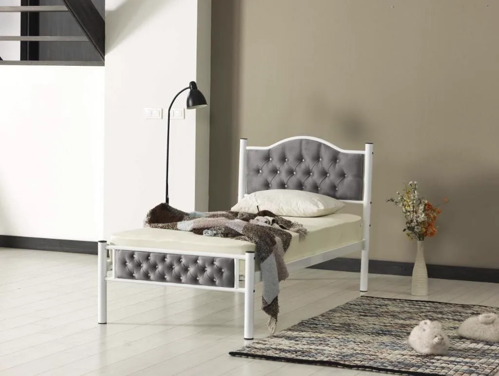 Struttura letto Milan in metallo 90x190 ARM125