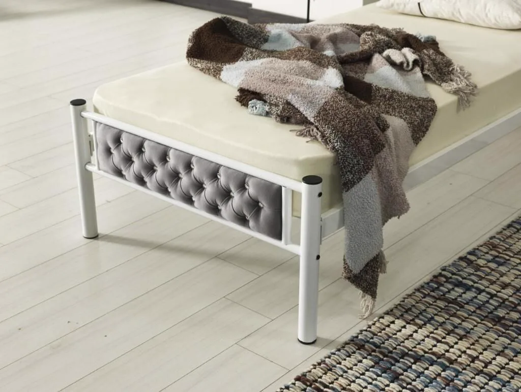 Struttura letto Milan in metallo 90x190 ARM125