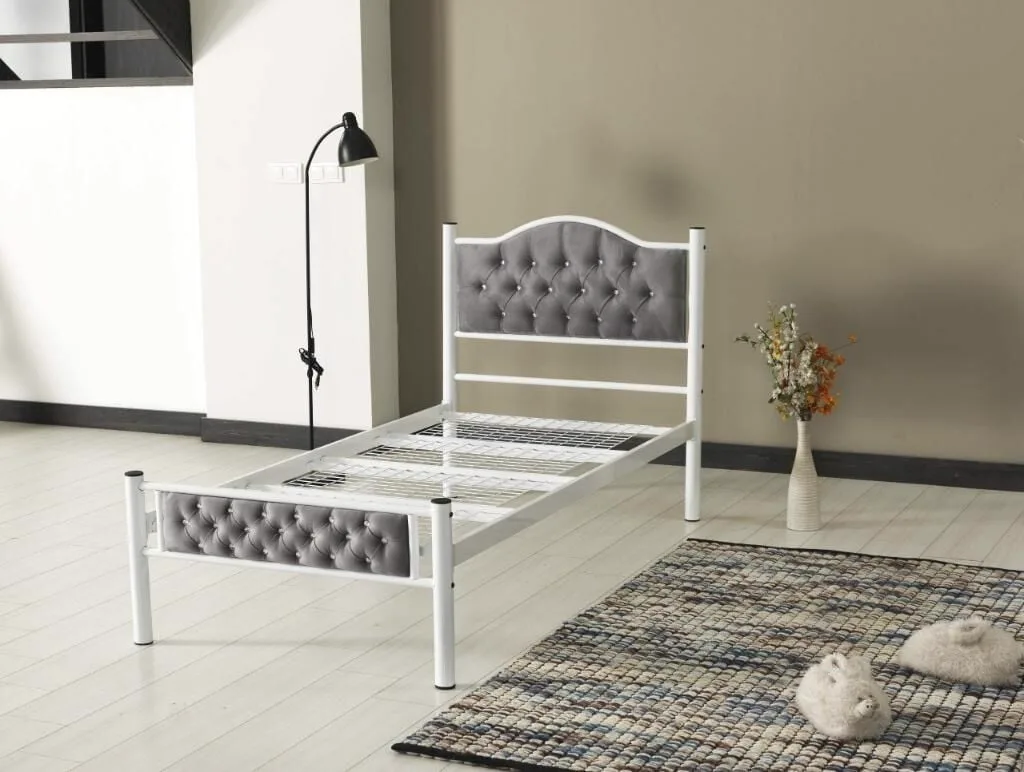 Struttura letto Milan in metallo 90x190 ARM125