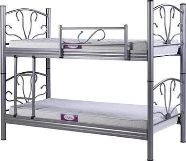 MD S320 Profile Bunk Bed 90x190 cm (Grey)