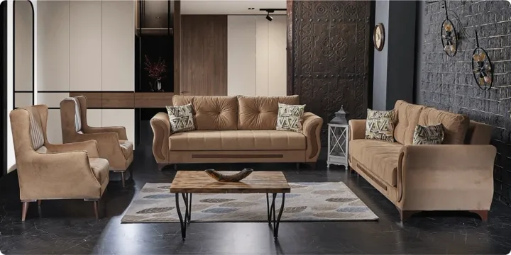 MD Sancak Sofa Set EF130