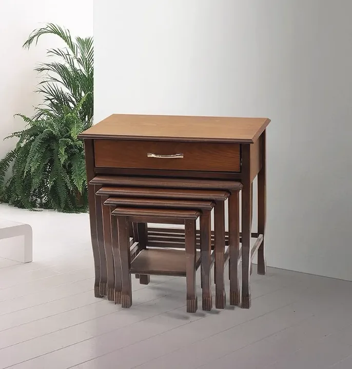 MD S100 Lion Legged Console Table (WALNUT)