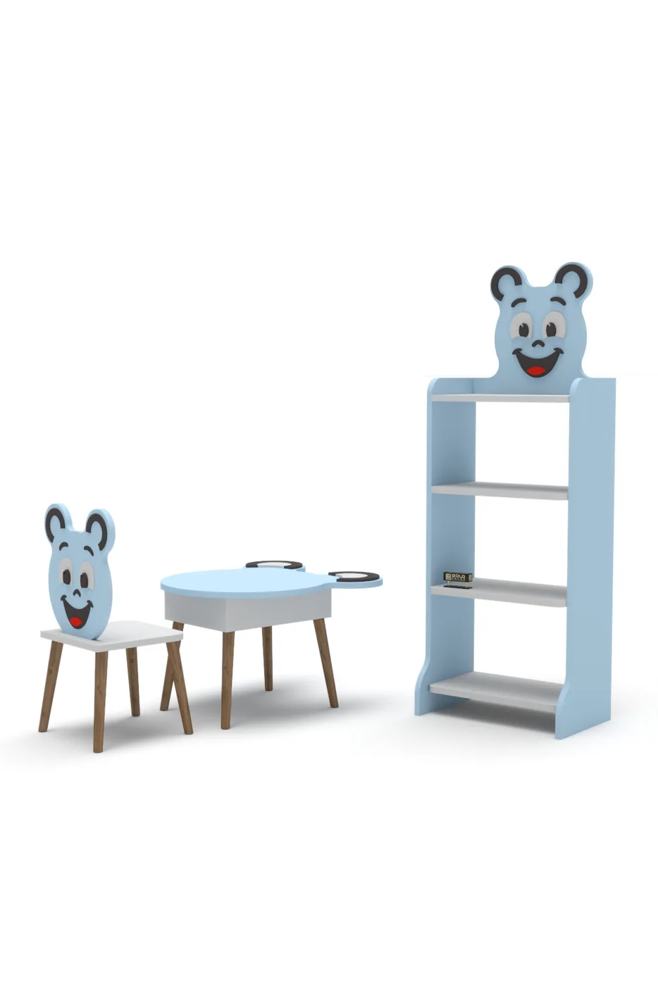 Happy Face Children's Room Furniture Set Multi-coloured